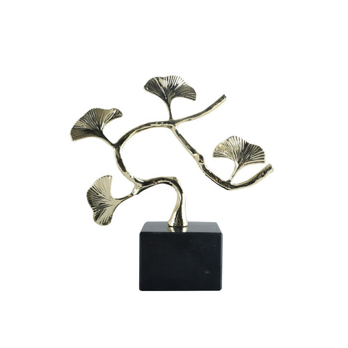 Ginkgo Leaf Decorative Sculpture