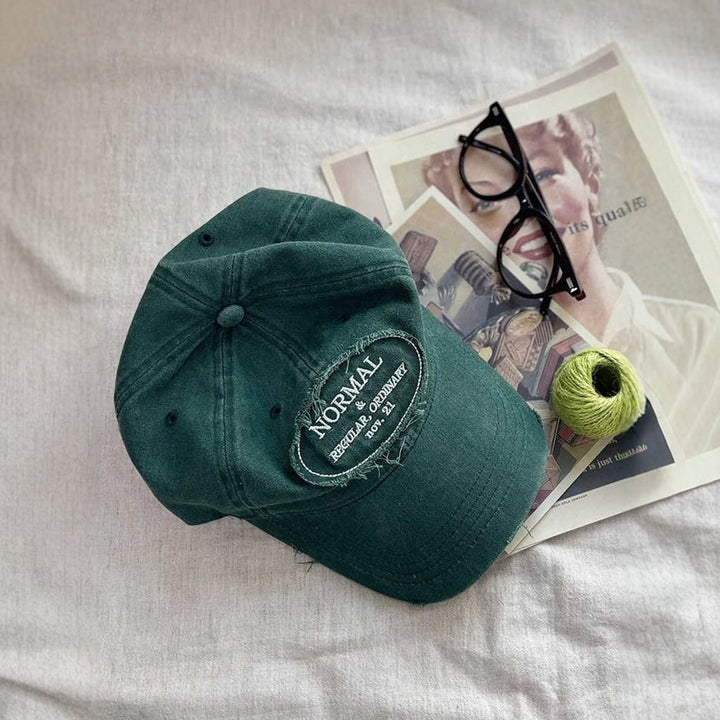 Men's Casual Distressed Baseball Cap Bowlift