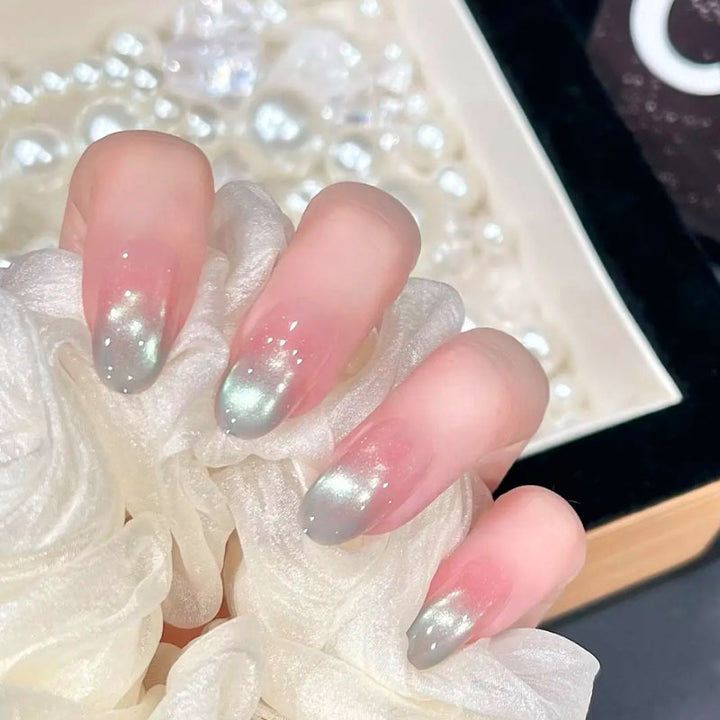 Whimsical Bunny-Themed Press-On Nail Art Set Bowlift