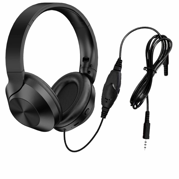 Adjustable Noise-Canceling On-Ear Headphones Bowlift