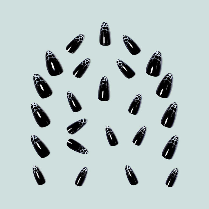 Artful stiletto nails with modern design Bowlift