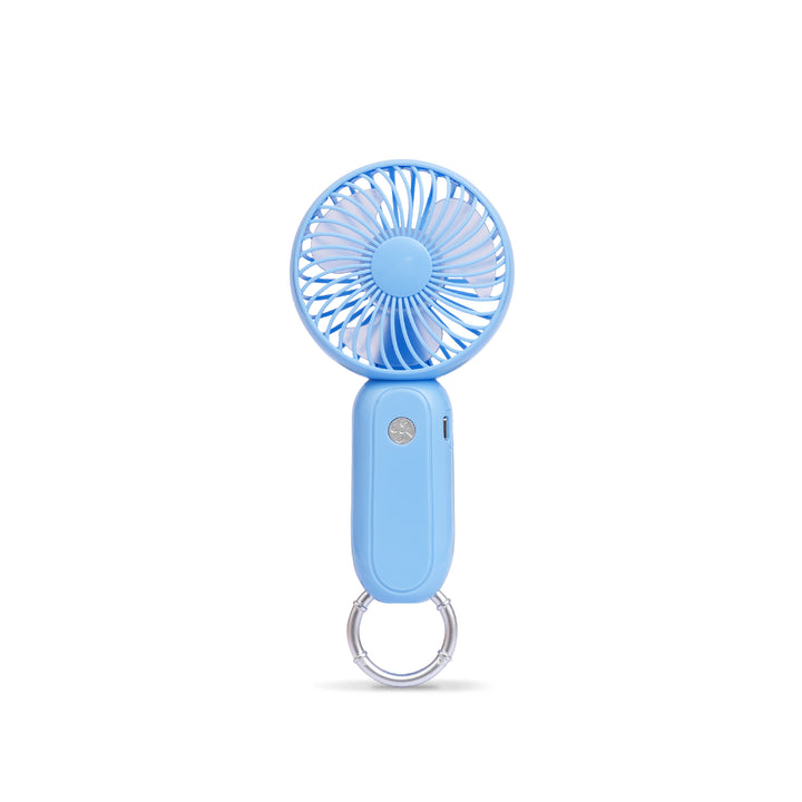 Unisex Portable Mini-Hand Fan with Key Ring and USB Charging Function Bowlift