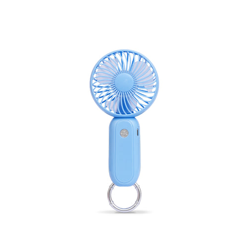 Unisex Portable Mini-Hand Fan with Key Ring and USB Charging Function Bowlift