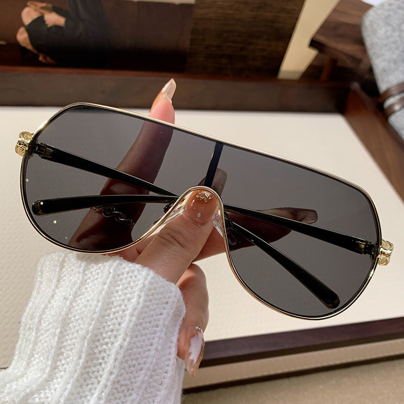 Women oversized pilot sunglasses Bowlift