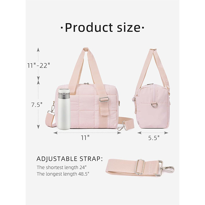 Elegant Laptop Bag with Removable Shoulder Strap Bowlift