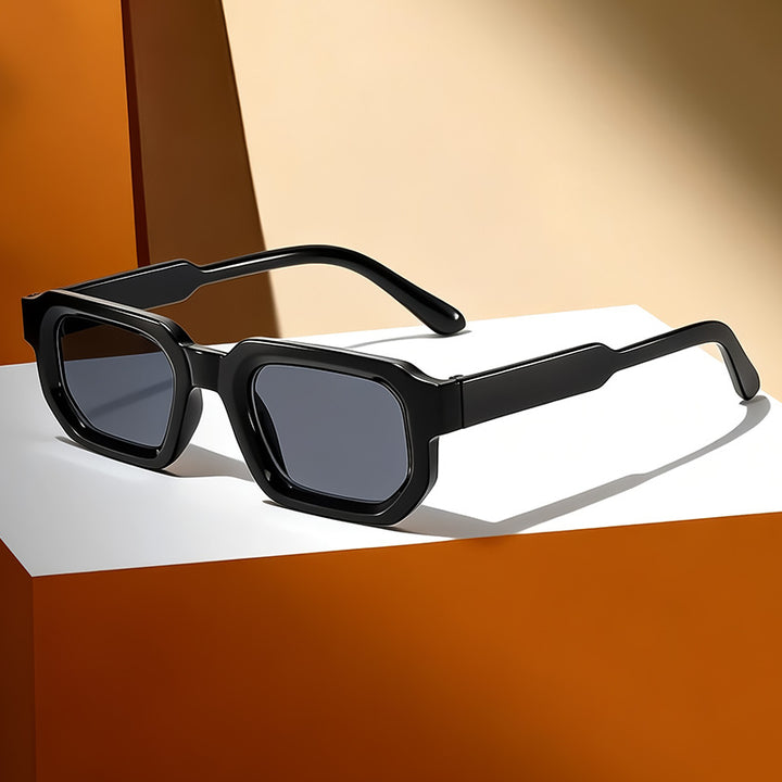 Retro Geometric Sunglasses Bowlift
