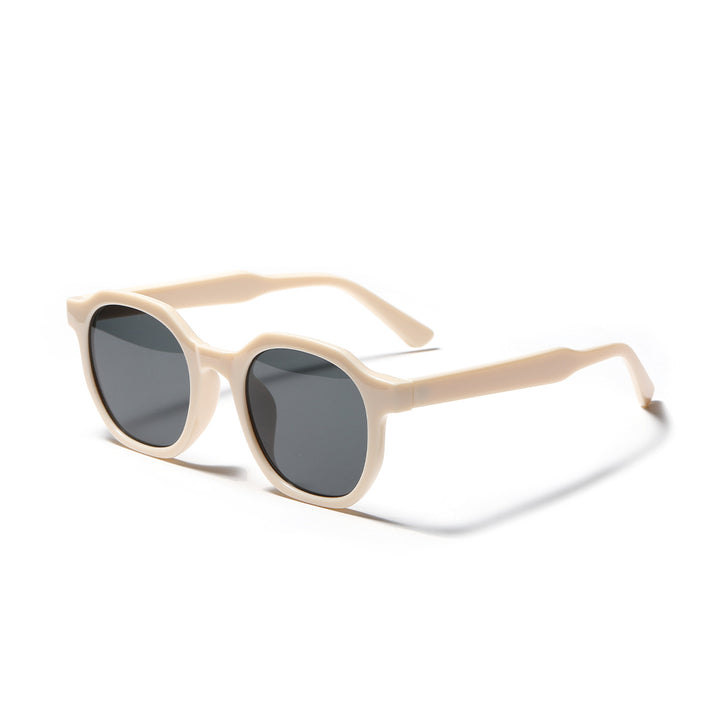 Women's stylish sunglasses with clear frame and polarized lenses Bowlift