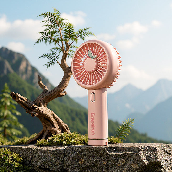 Portable Leaf-Shaped Mini Fan Bowlift