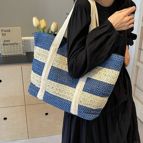 Stylish Braided Shopping Bag Bowlift