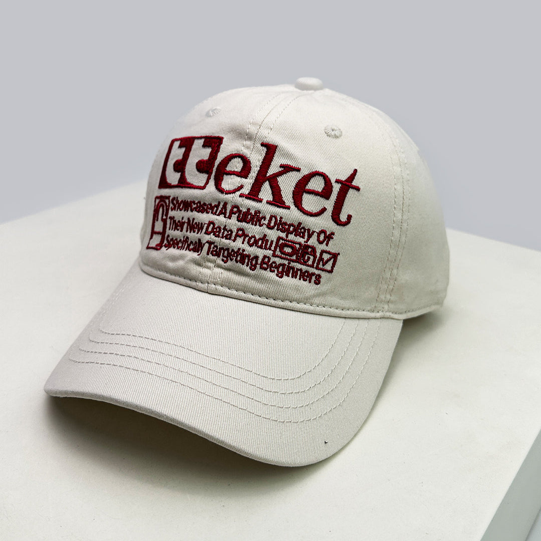 Men's Adjustable Statement Baseball Cap Bowlift