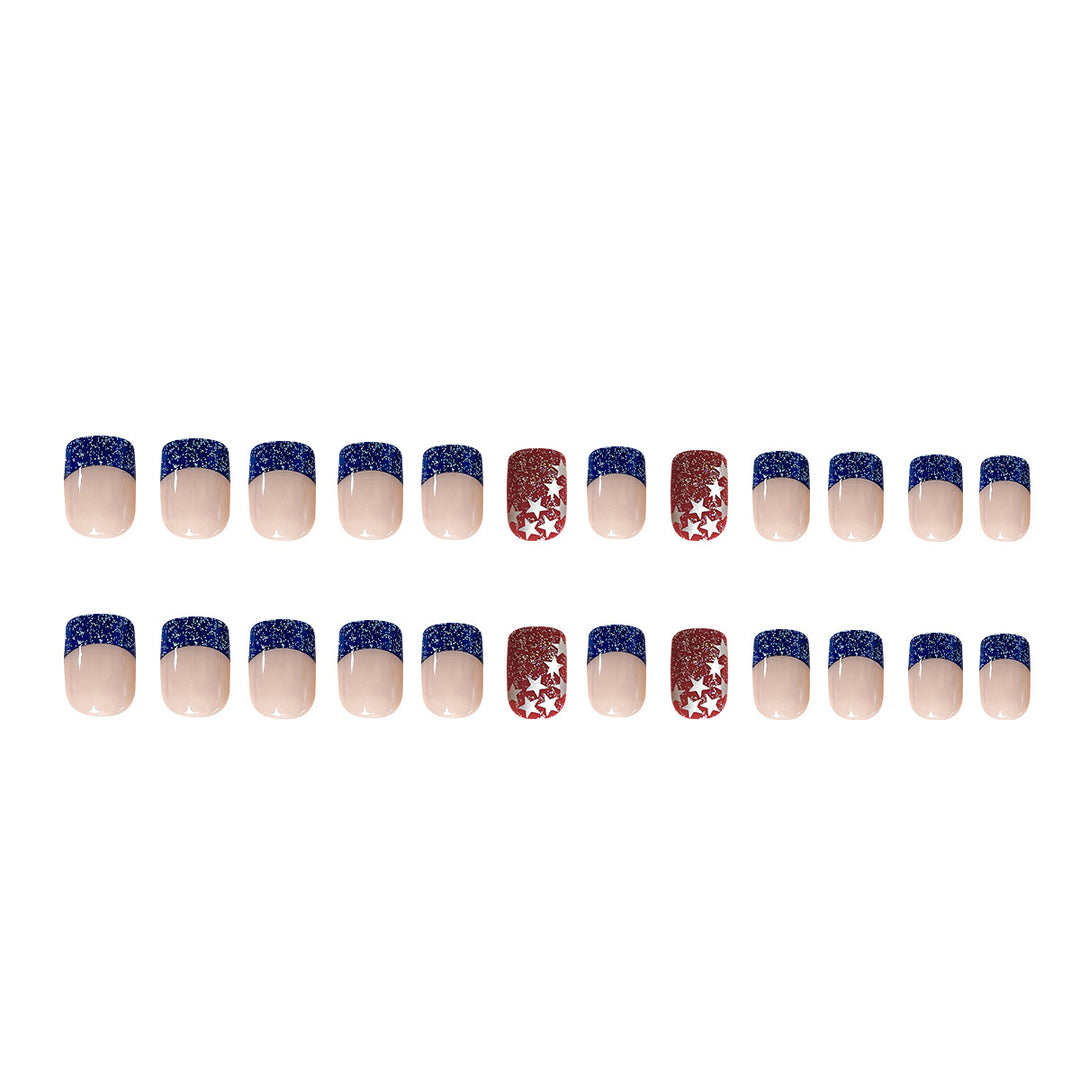 Glittering Nail Art Bowlift