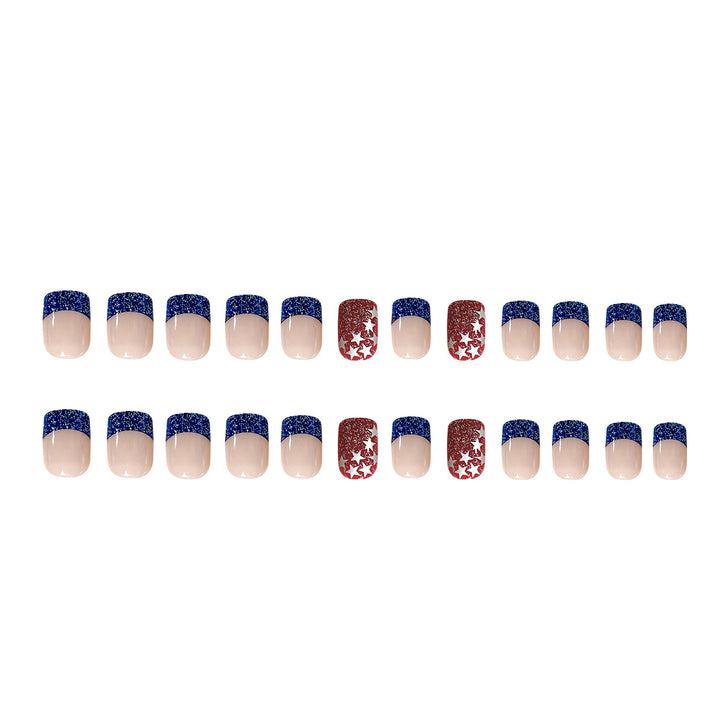 Glittering Nail Art Bowlift