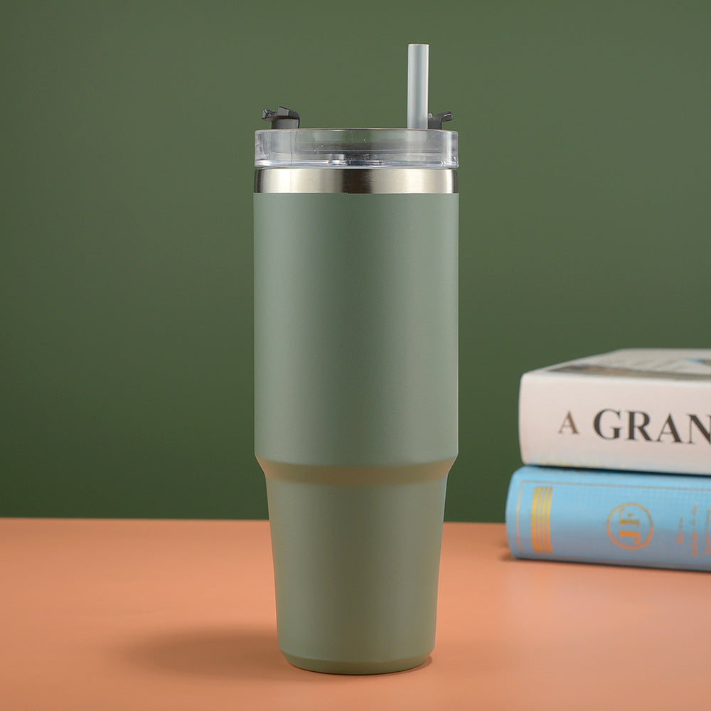 Unisex Rubberized Thermal Mug Bowlift