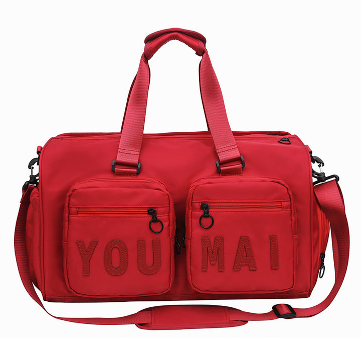 Sleek Multi-Functional Sports Duffel Bag