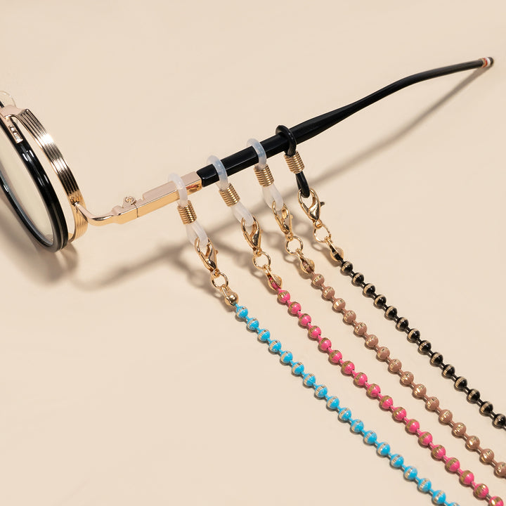 Elegant Beaded Eyewear Holder Chain Bowlift