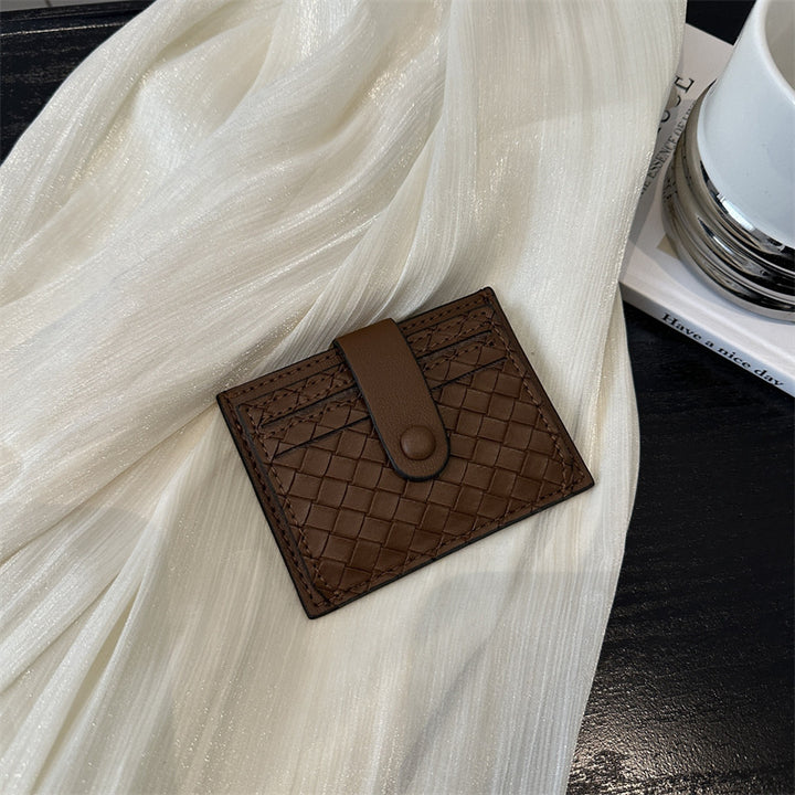 Minimalist Leather Card Holder Bowlift