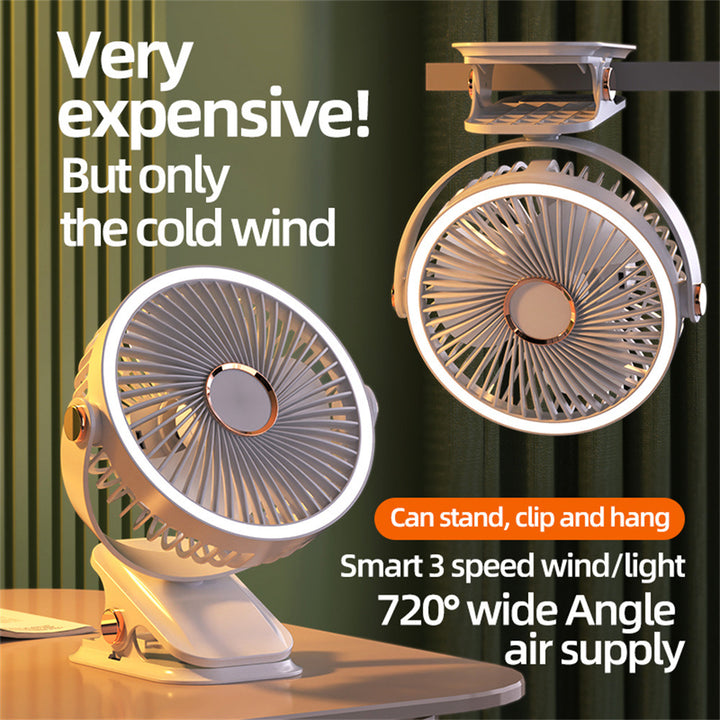 Unisex Versatile Clip-On Table Fan Bowlift
