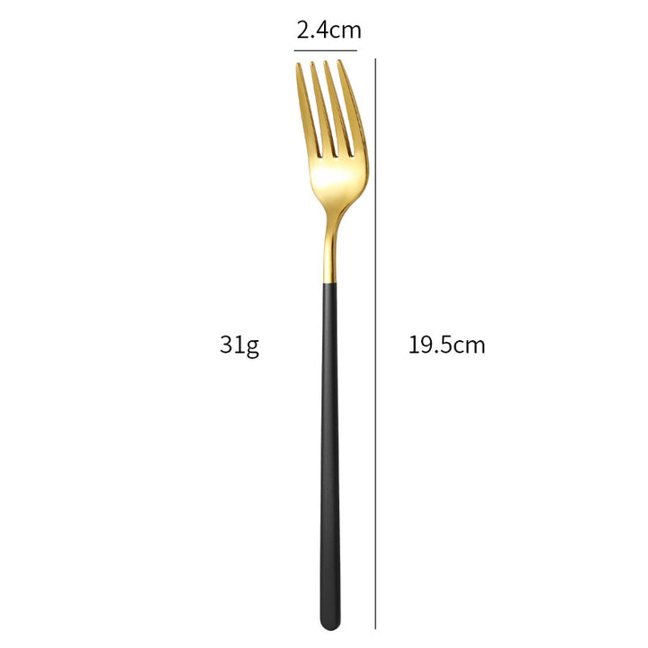Elegant stainless steel dining fork with ergonomic handle Bowlift