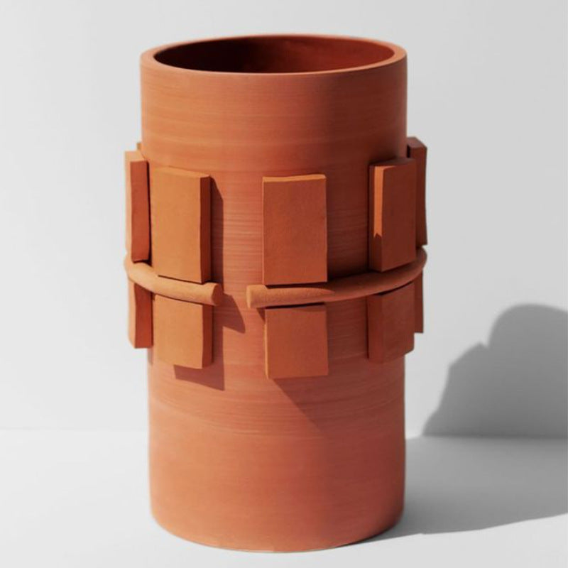 Sculptural Ceramic Vase with Unique Accent