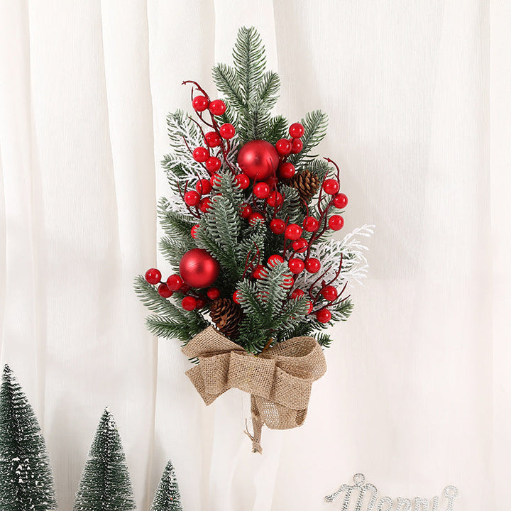 BowLift | Christmas 3 PC Set - Garland, Wreath, Swag Wall Hanging Christmas Decoration Set