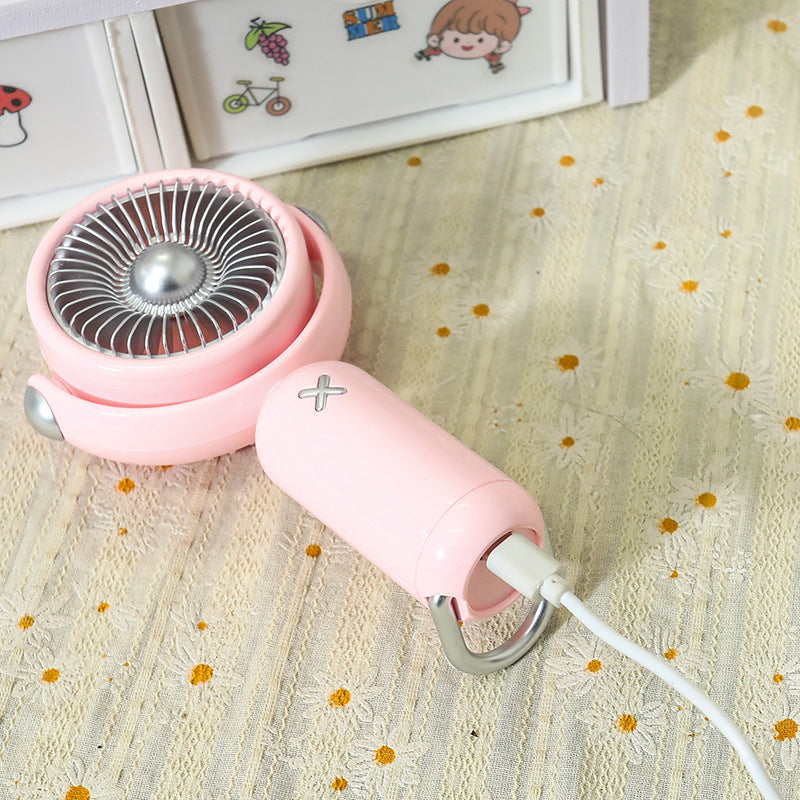 Portable handheld fan with cute design and USB charging function Bowlift