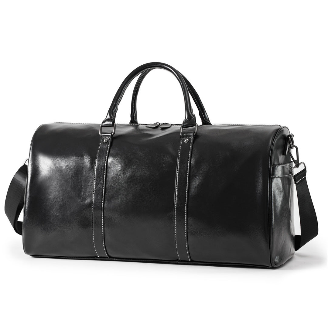 Elegant Leather Travel Bag Bowlift