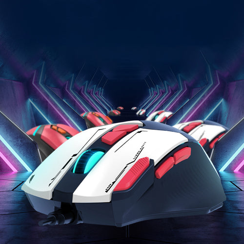 Gaming mouse with RGB lighting and precise DPI control Bowlift