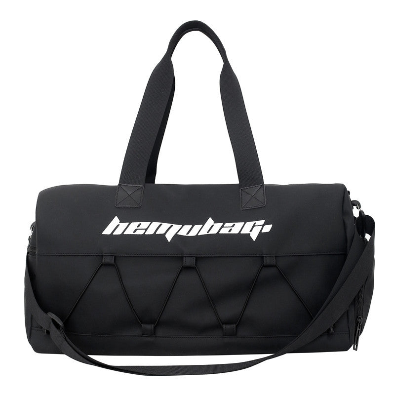 Sporty Travel Bag with Expandable Compartment Design Bowlift