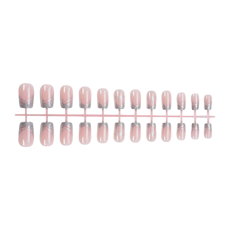 Chic Decorative Press-On Nail Set Bowlift 1788495535