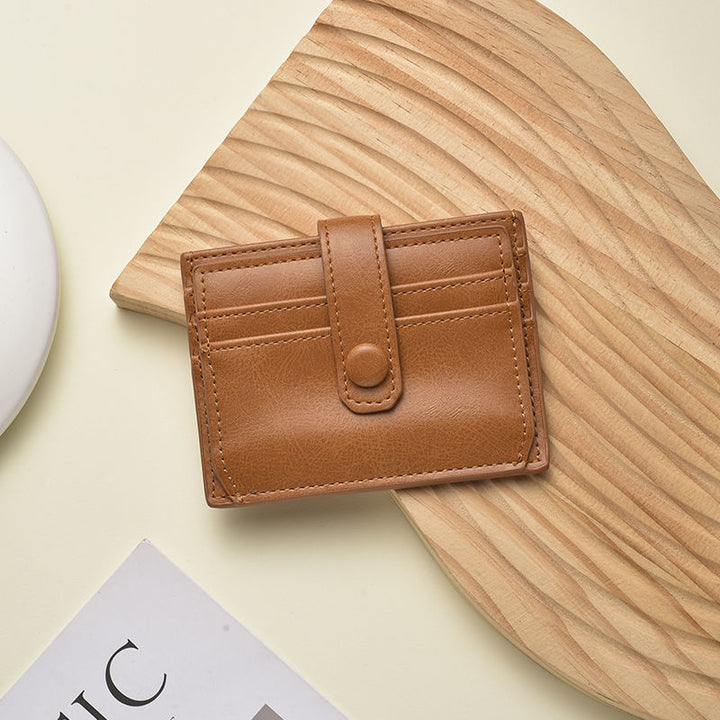 Minimalist Leather Card Holder Bowlift