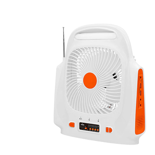 Unisex Solar-Powered Fan with LED Lights Bowlift