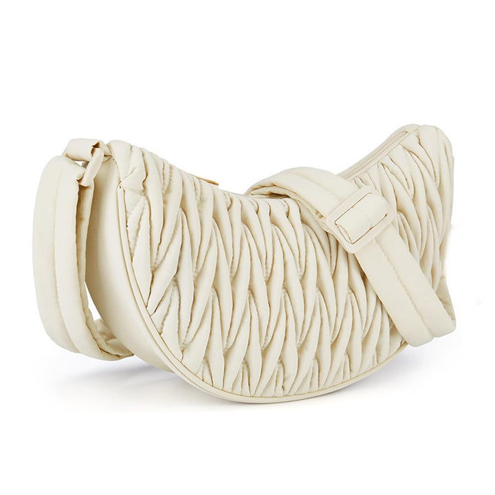 Fashionable shoulder bag with innovative quilted design Bowlift