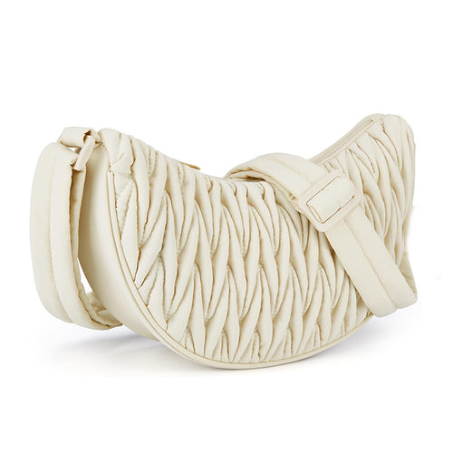 Fashionable shoulder bag with innovative quilted design Bowlift