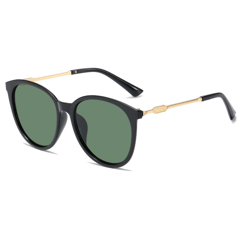 Women's Fashion Cat-Eye Sunglasses with Mirrored Lenses Bowlift