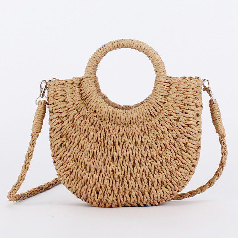 Fashionable Macrame Shoulder Bag Bowlift