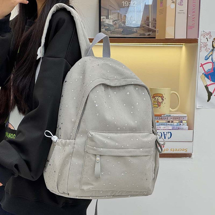 Star-Embellished Backpack Bowlift