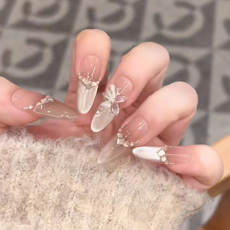 Artistic Themed Press-On Nails Bowlift