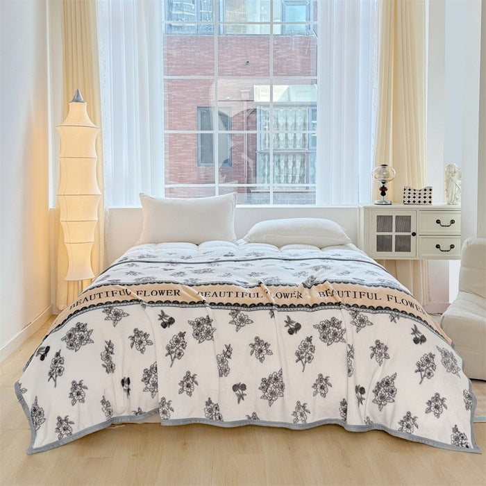 Women Patterned Blanket made of Soft Cotton Bowlift