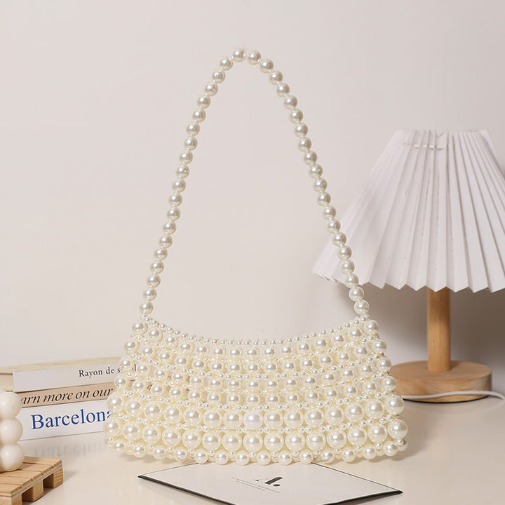 Fashionable Pearl Handbag Bowlift