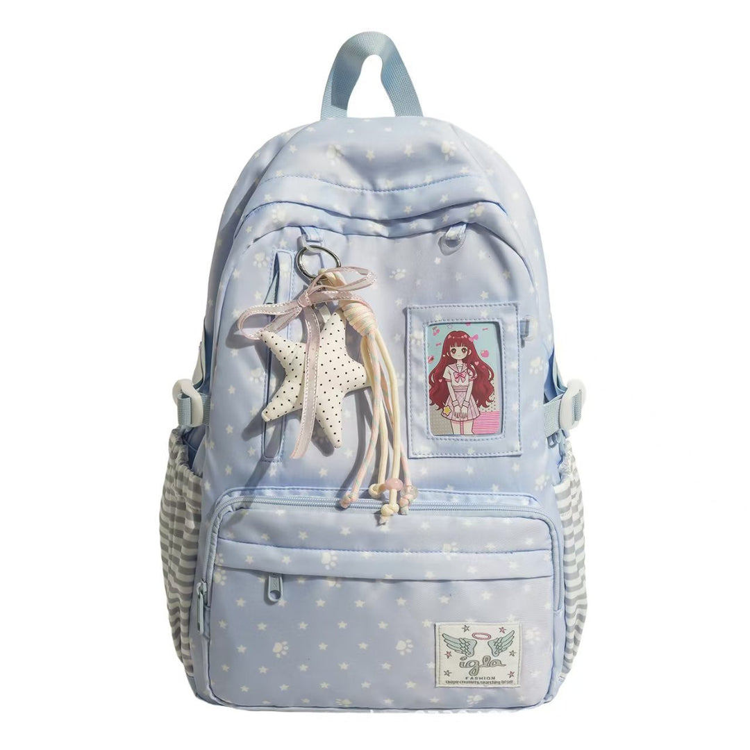 Cute Illustrated Character Backpack Bowlift