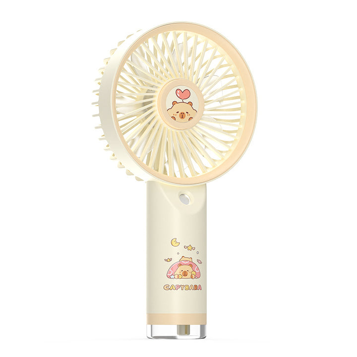 Ladies Portable Hand Fan with Cute Design Bowlift