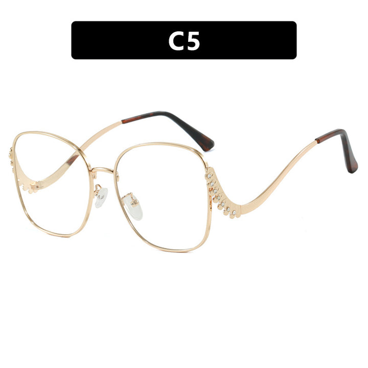 Women's striking sunglasses with sparkling appliqués Bowlift