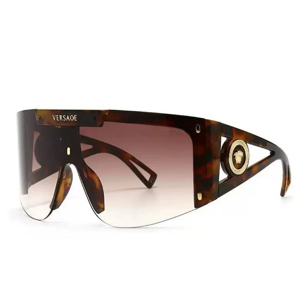 Women futuristic oversized sunglasses Bowlift