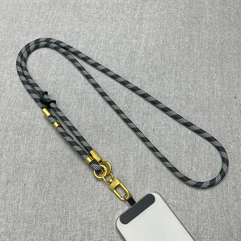 Adjustable Phone Lanyard with Metal Clips Bowlift