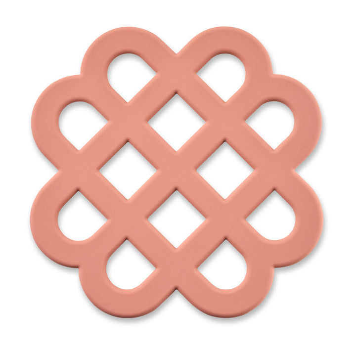Heat-resistant silicone coaster with decorative design Bowlift