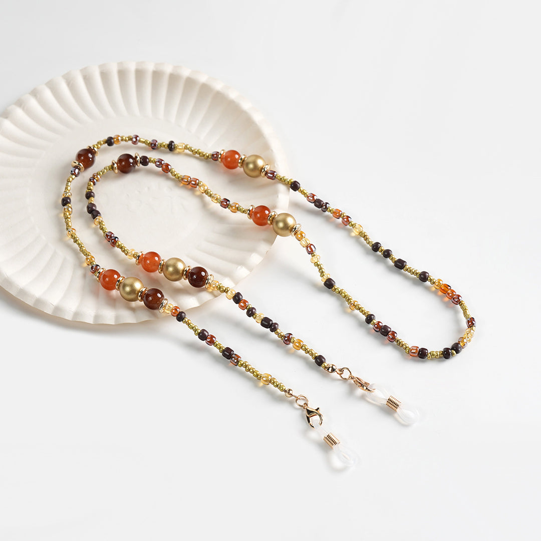 Beaded Eyewear Chain Bowlift