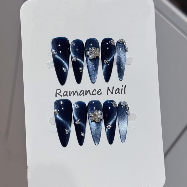 Decorative Press-On Nail Enhancements Bowlift
