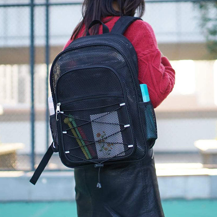Mesh Design Utility Backpack Bowlift