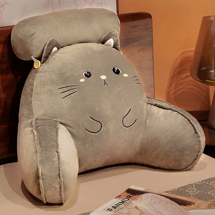 Cozy back support pillow with bear motifs Bowlift