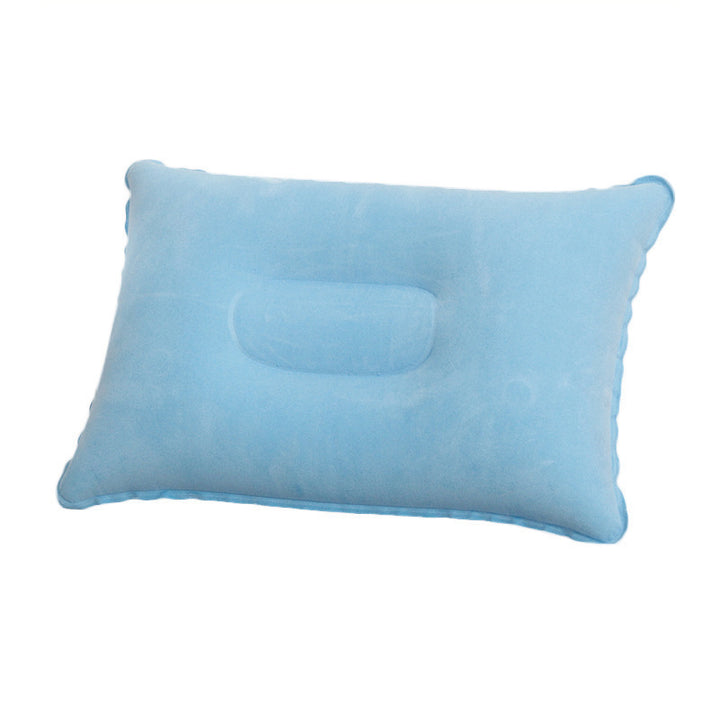 Ergonomic Inflatable Travel Pillow with Head Cradle Bowlift
